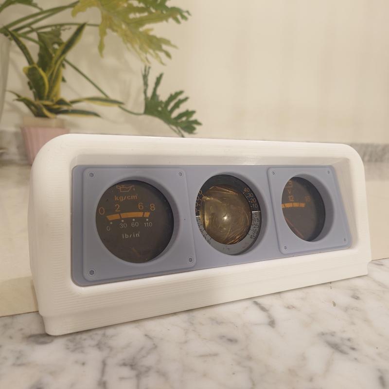 Mitsubishi Pajero Mk1 Triple Gauge Cover