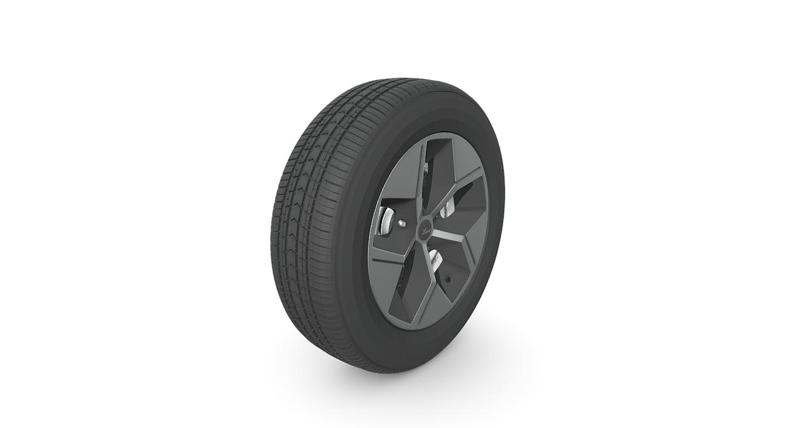 Ford Wheel Rim + Tyre