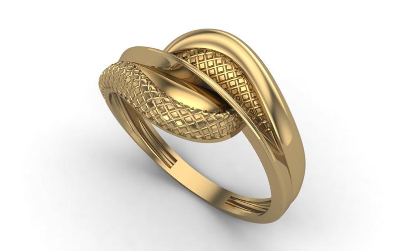 Printable Women Ring 3D model Plain Women's Rings Ring For Women Jewelry STL 3DM