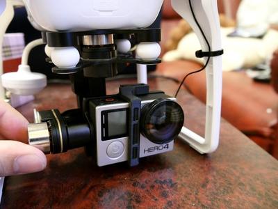 DJI Zenmuse GoPro Bracket