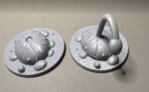 Alien Hive Growth  – 70mm base
