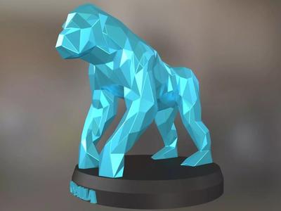 Poly Gorilla