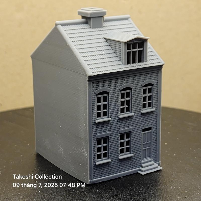 Takeshi 04 Gauge N - Town House (N-scale, 1/160, 1/148)