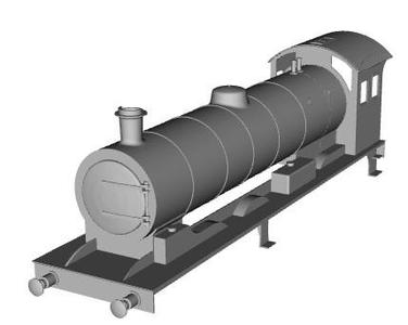 NER T2 Class(LNER Q6) 1/100 scale