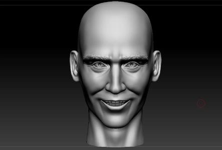 Loki head  Tom Hiddleston bust