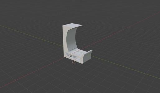 Simple headset holder