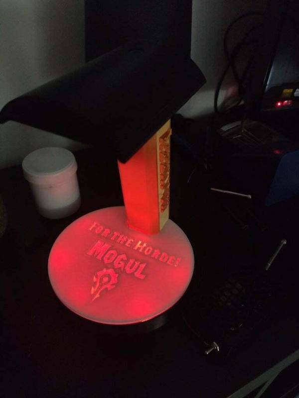 Headphone Holder Warcraft Horde