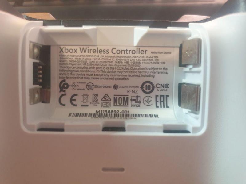 Xbox One Controller Battery Cover (Model 1914)