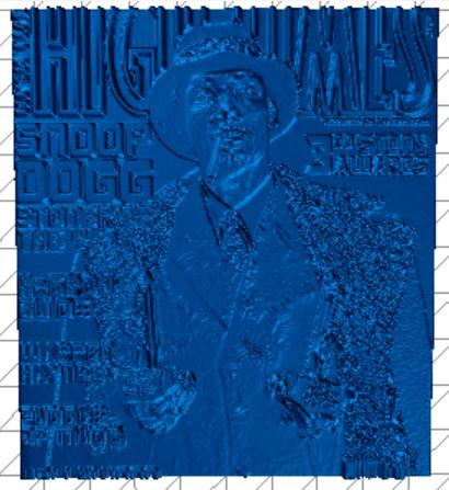 Snoop Dog -High times- paint it your self wall art poster