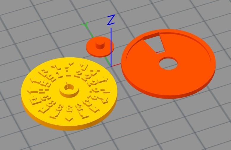 Customizable Maneuver Dial for X-Wing