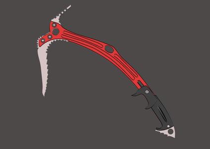Shadow of the Tomb Raider - Lara Croft climbing axe 3D model