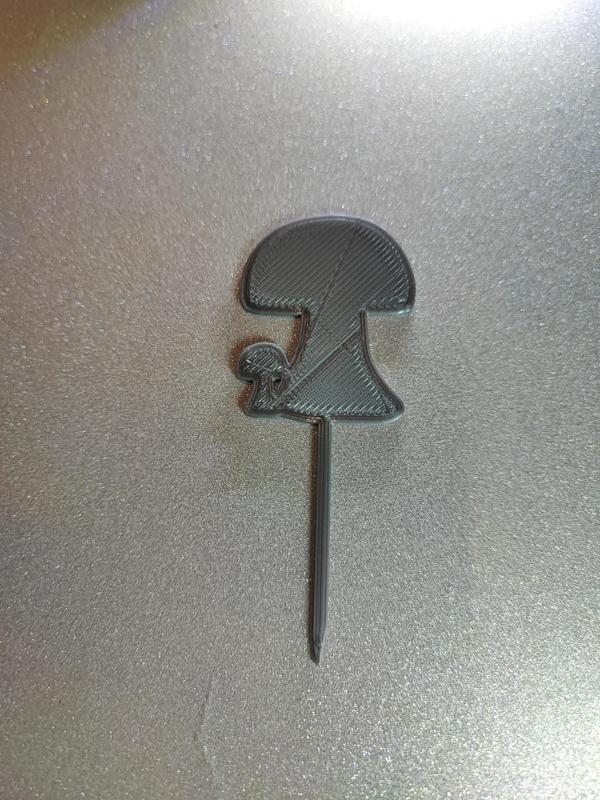 CUPCAKE PICK, TOPPING, CAKE, TOASTE