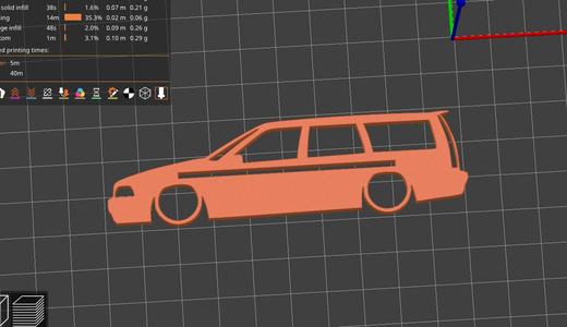 Volvo V70 1997-2000 toothpaste squeezer