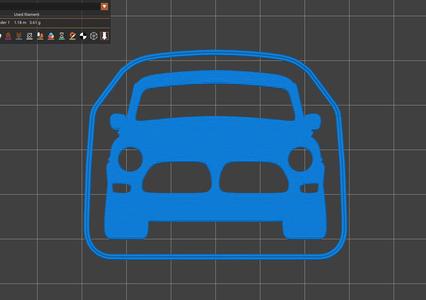 Volvo Amazon Key Silhouette