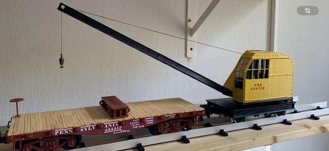 G Scale Burro 15ton working RC crane