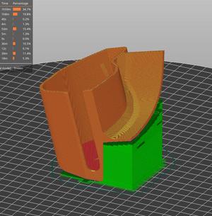 Volvo P80 load cover end cap 850 estate and V70 V70XC until 2000