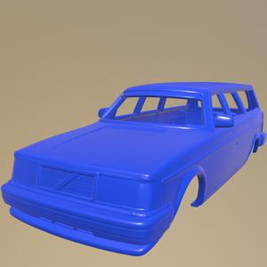 Volvo 245 wagon 1979 PRINTABLE CAR BODY