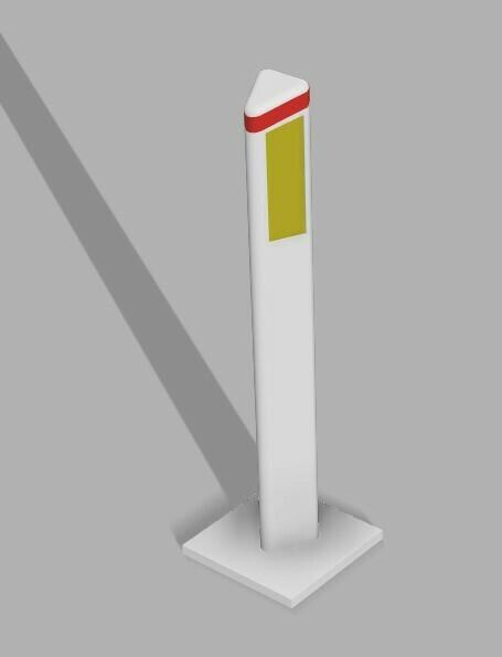 Marker Post Scale 1/14