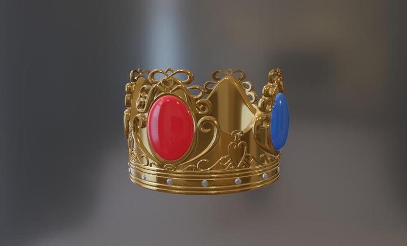 Princess Peach Mario crown cosplay