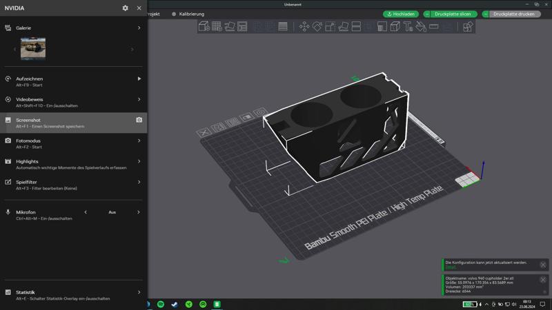 volvo 940 center armrest insert for 2 bottles