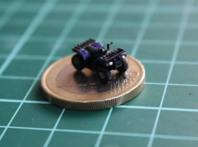 N Scale Quad ATV + 6-Wheeler