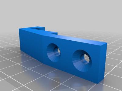 Replicator/CTC Plexiglas door holder