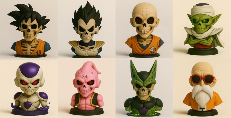 Dragon Ball Skull Bust Collection