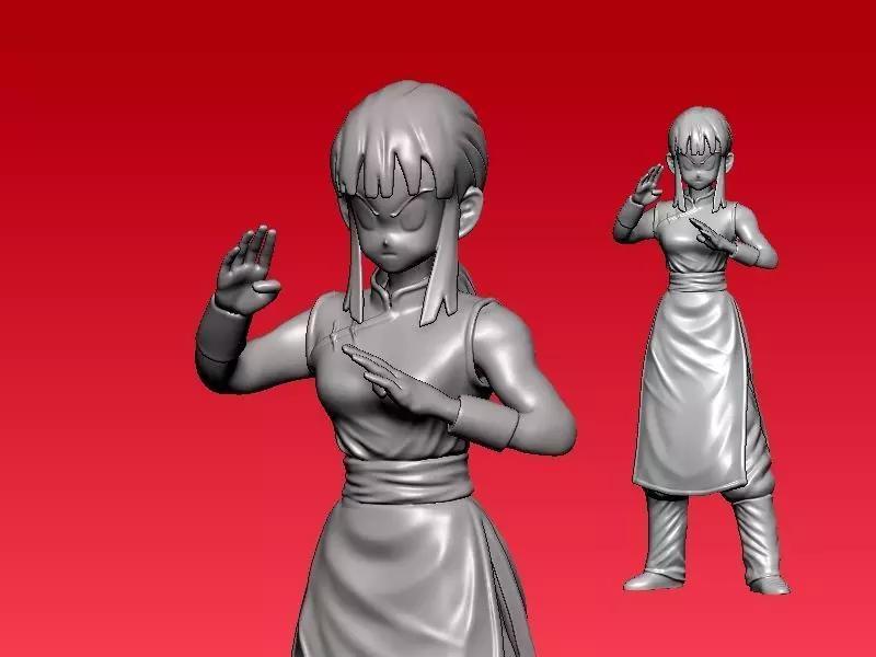 Chi chi model dragon ball - statue - 3D print