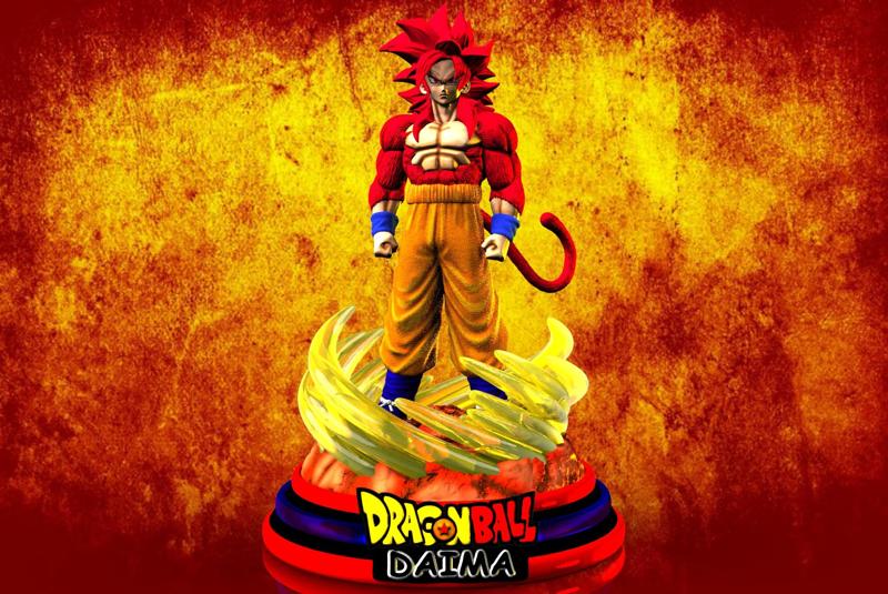 GOKU SSJ 4 PHASE DRAGON BALL DAIMA