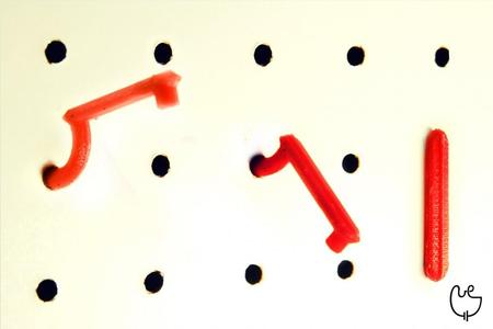 peghook & pliers stand for pegboard