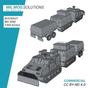 Commercial License - BvS10AUT (Bv 206) Försvarsmakten NATO