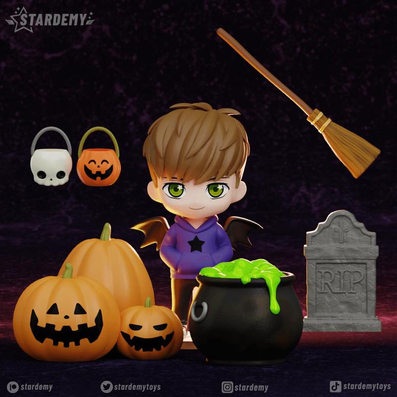 Halloween Set for Chibis Nendoroid Pumpkin Wings