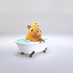 capibara bathub