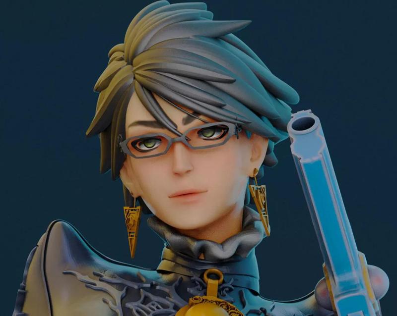Bayonetta For 3Dprint