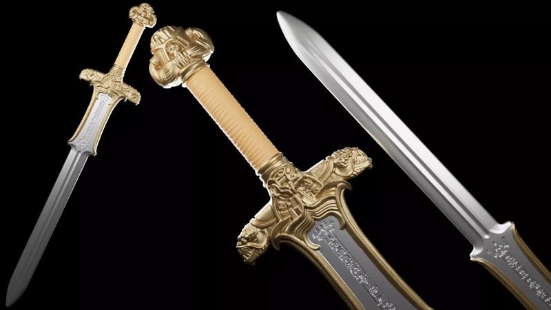 Atlantean Sword - Real Size - Conan The Barbarian