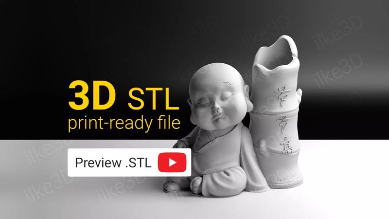 Buddha figurine of on table