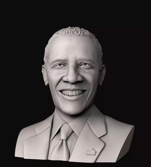 Barack Obama Bust