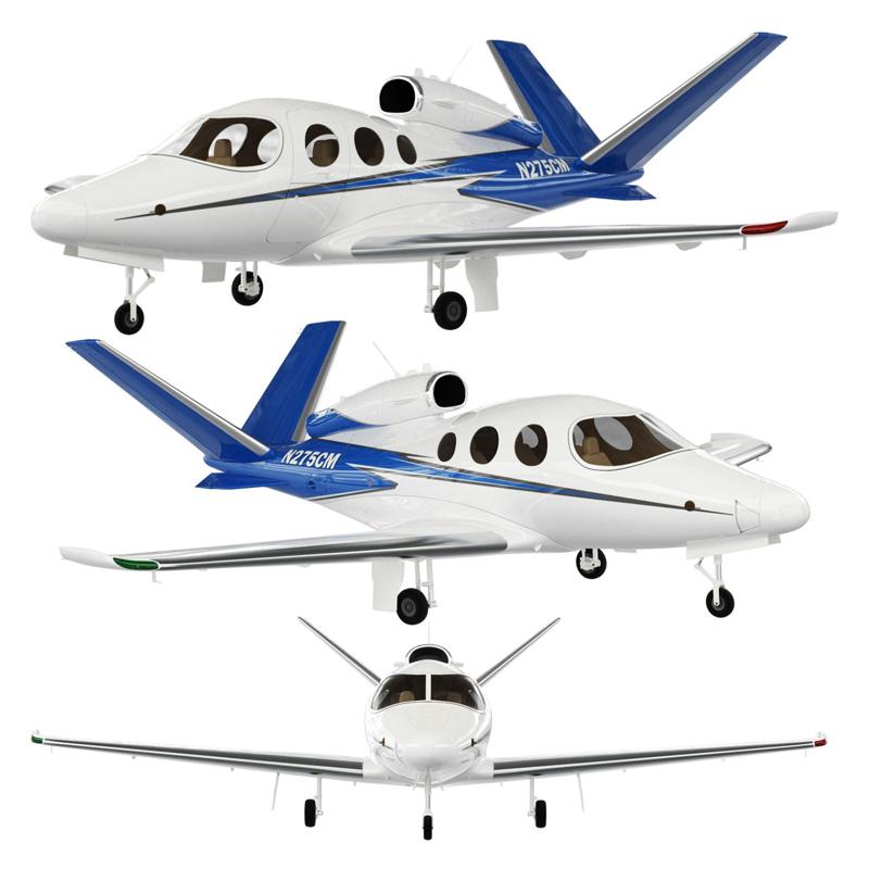 Cirrus sf50 airplane