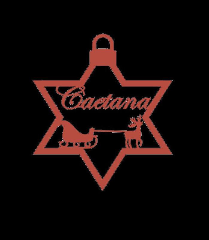 Christmas Tree Star - Sled Caetana