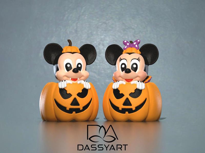 MICKEY AND MINNIE HALLOWEEN -- HALLOWEEN DECORATION