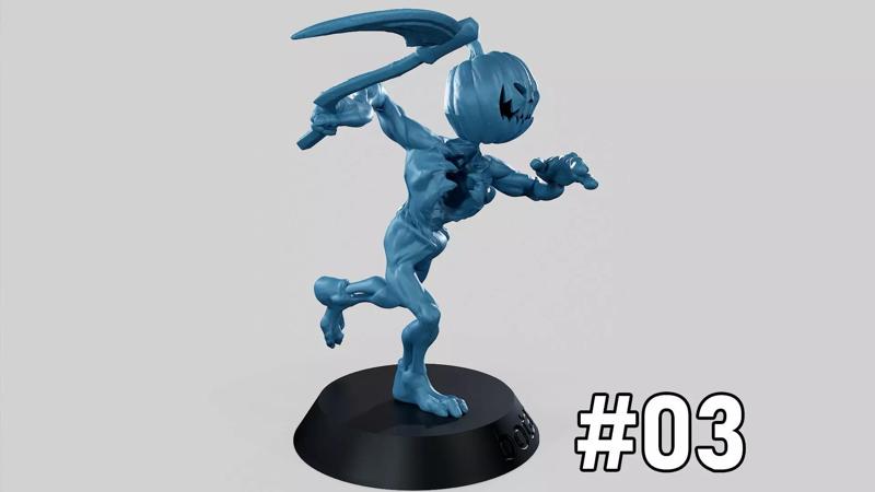 Pumpkin Undead Pose 03