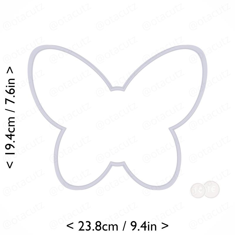 Butterfly Cookie Cutter 9in / 22.9cm
