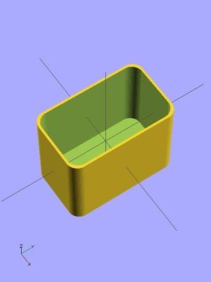 Simple rounded box