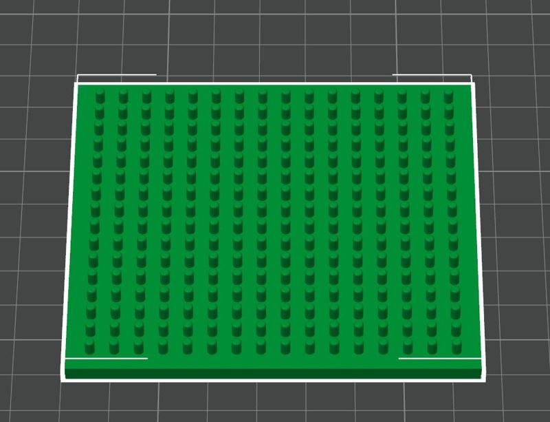 Hama Bügelperlen Platte V1 16x16