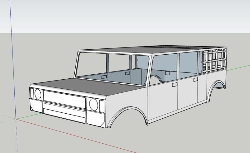 TRX4M LANDCRUISER 250 SERIES OVERLAND TRUCK CONCEPT