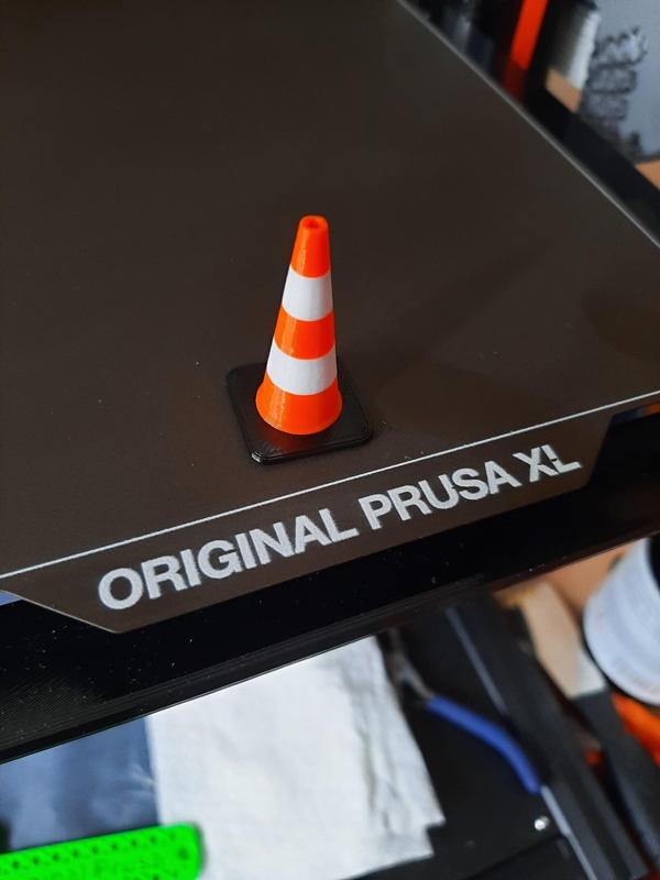 Leitkegel dreifarbdruck