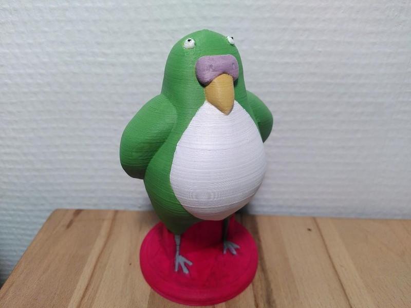 Ghibli Budgie (The boy and the heron)