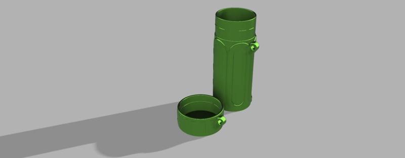 40mm rounds container (Without shell)