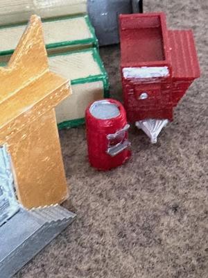 Funfair - food stall 1 (can) (z-scale)