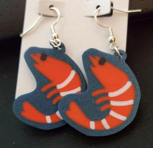Shrimp Earrings